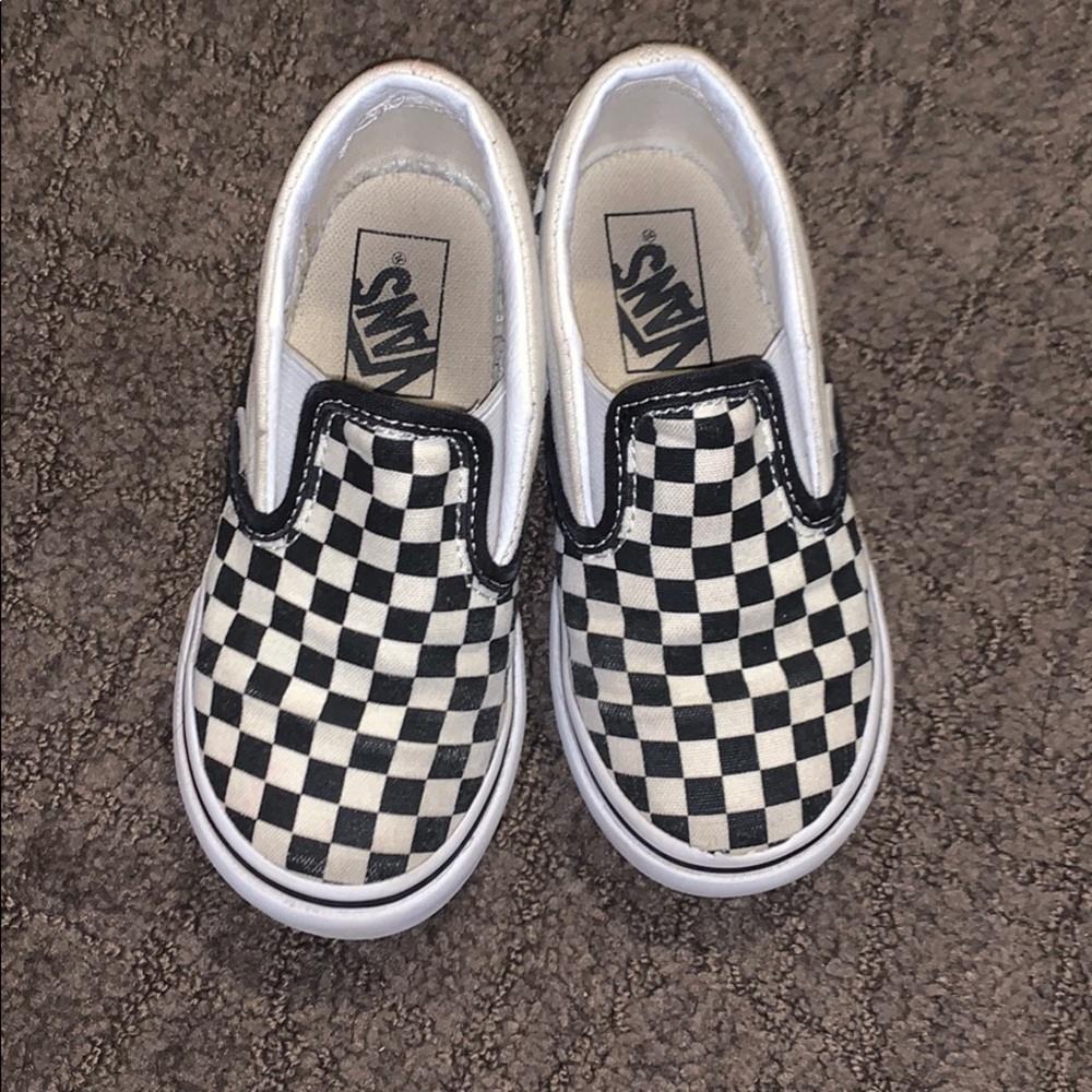 Checkered slip ins